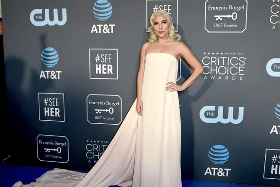 Lady Gaga Just Wore A Surprisingly Simple Gown To The Critics’ Choice Awards