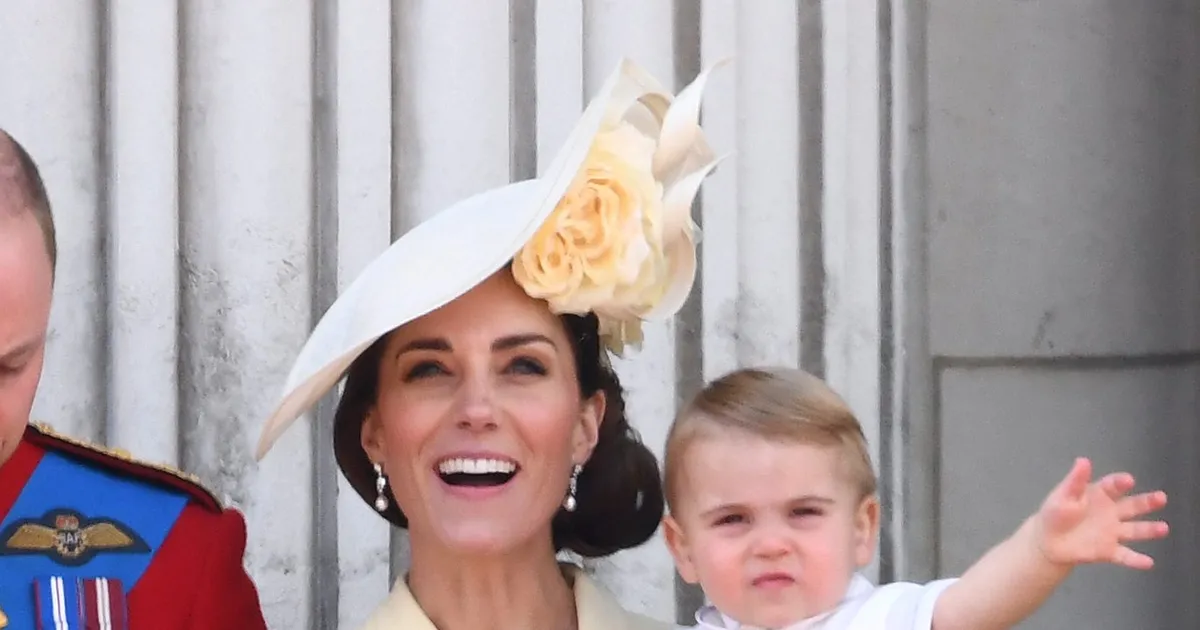 Prince Louis Makes His Official Trooping The Color Balcony Debut - Fame10