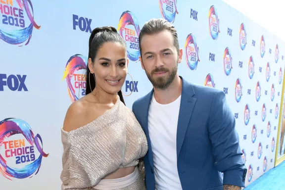 Nikki Bella And Artem Chigvintsev Expecting First Child, Due 2 Weeks Apart From Her Twin Brie Bella