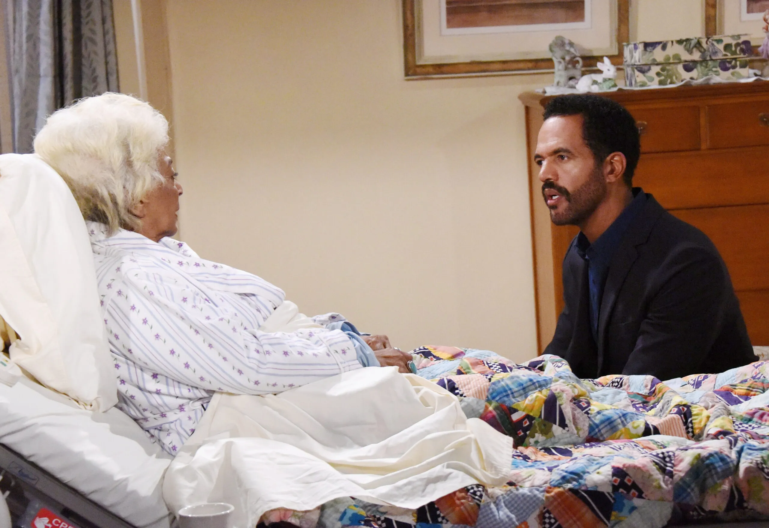 Kristoff St John, Nichelle Nichols "The Young and the Restless" Set 