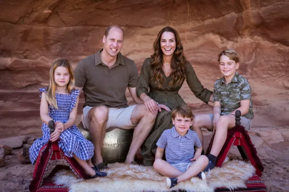 Kate Middleton And Prince William Share New Christmas Card Photo