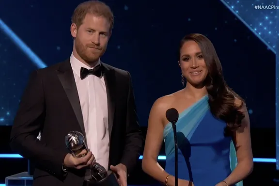 Meghan Markle And Prince Harry Receive Honor At The NAACP Image Awards