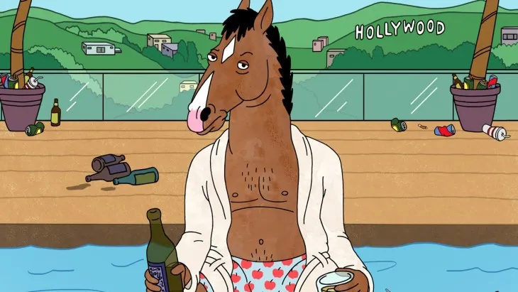 http://www.independent.co.uk/arts-entertainment/tv/news/bojack-horseman-the-sharp-satire-of-hollywood-thats-also-the-most-melancholy-comedy-on-tv-10401613.html Source: Independent.co.uk