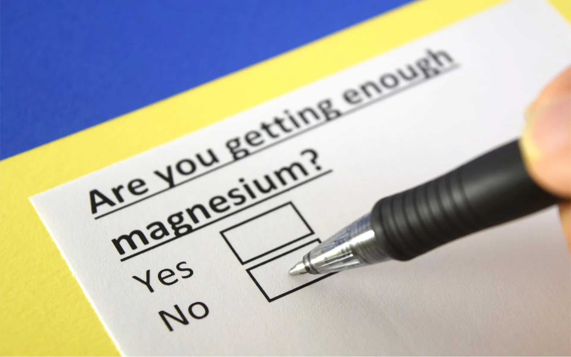 Magnesium Deficiency: Do you Have it?