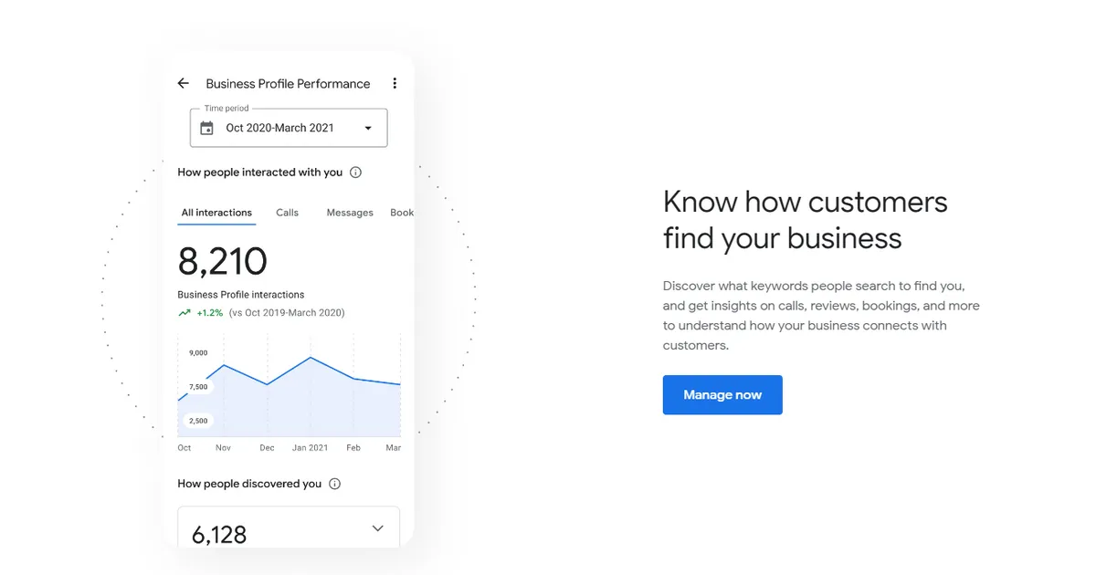 Google My Business analytics