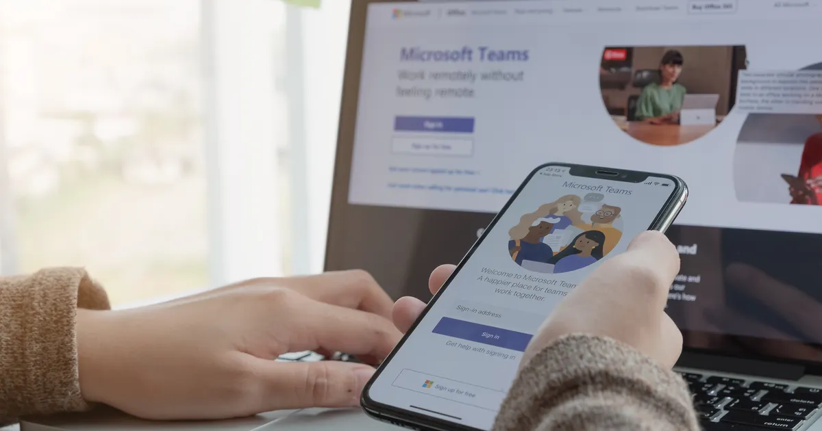 Microsoft Teams software