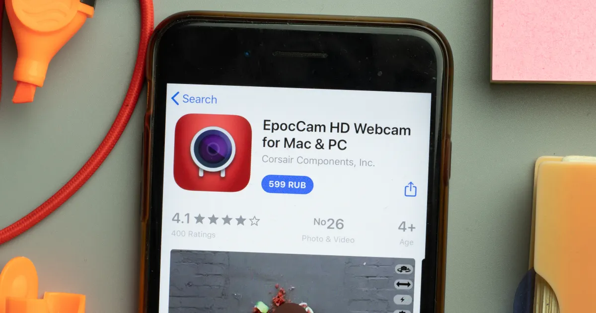 How To Turn Your iPhone Into An HD Webcam Info