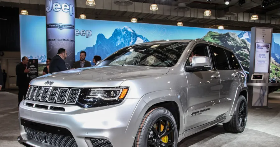 Inside the Jeep Grand Cherokee Trackhawk