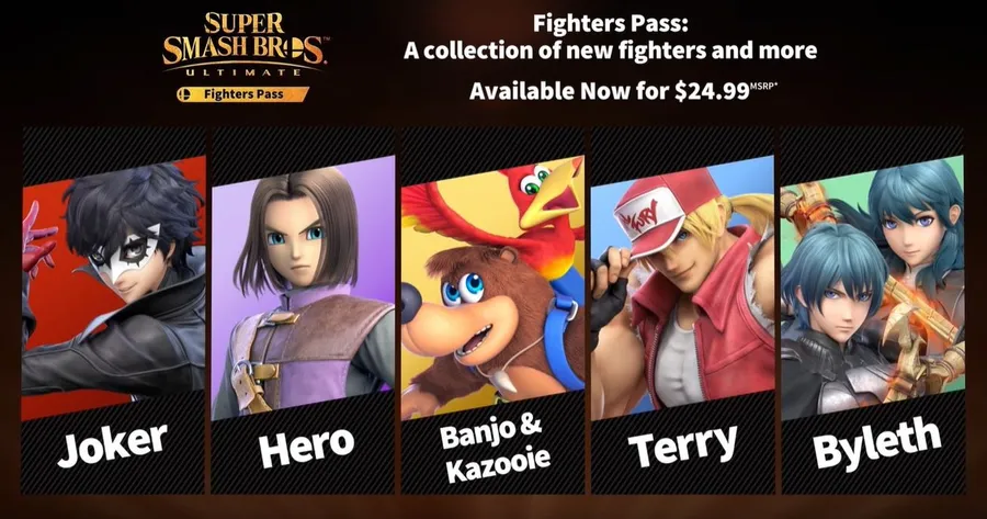 New Challengers Approaching: Rundown of Super Smash Bros. Ultimate Fighters Pass