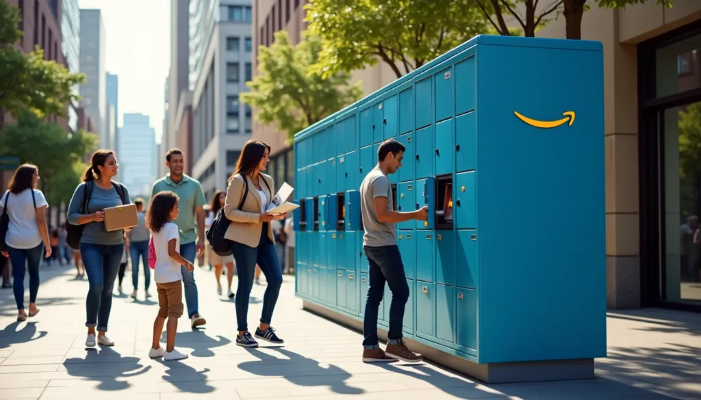 Amazon lockers