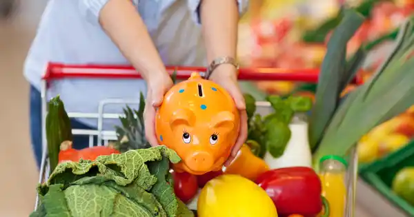 Adding Piggy Bank to Grocery Cart