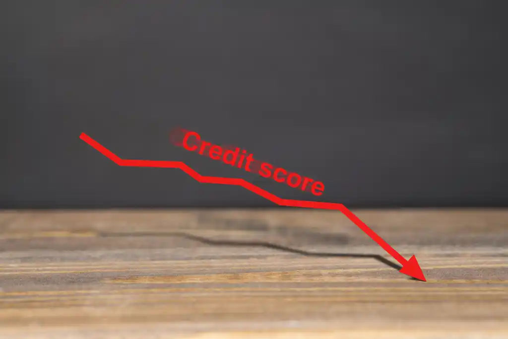 Credit Score Graph Dropping
