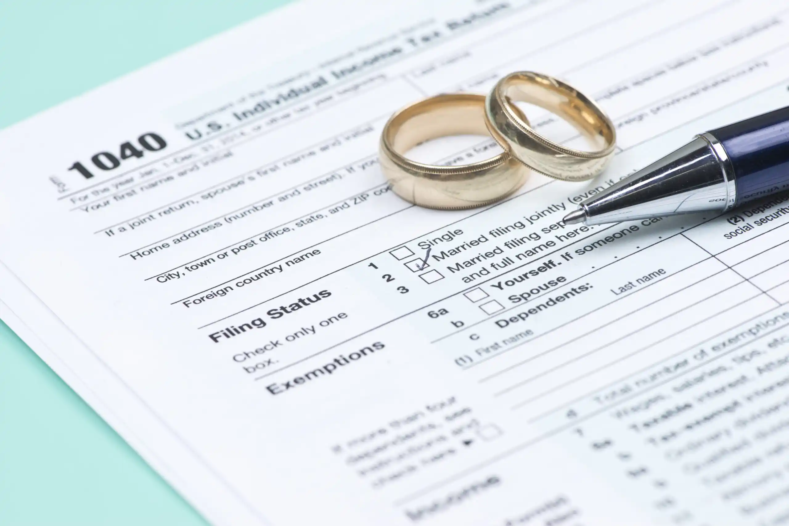 Marriage Rings on Tax Form