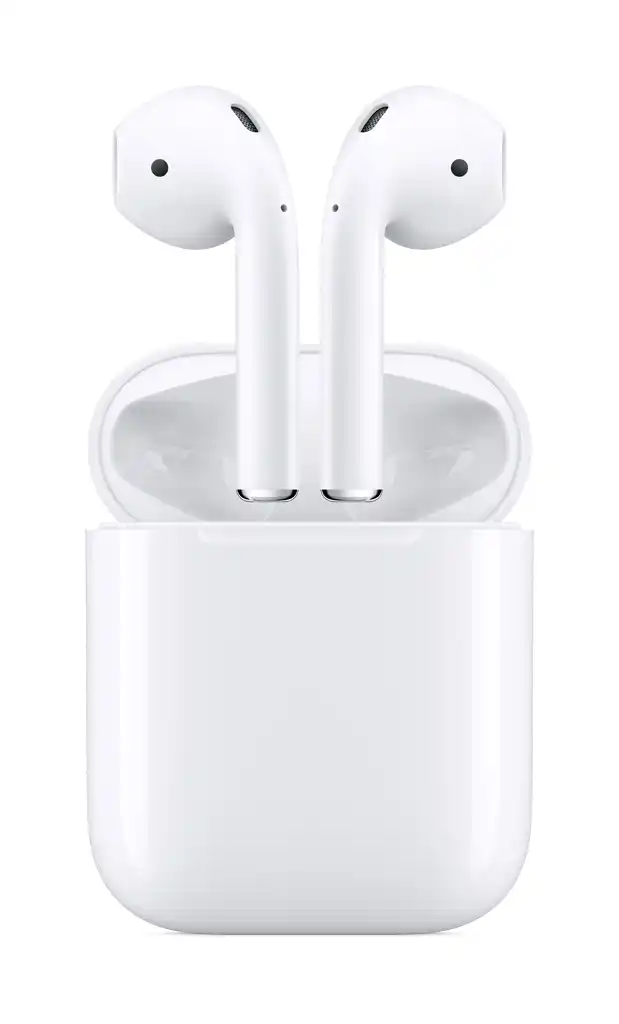 White Apple AirPods