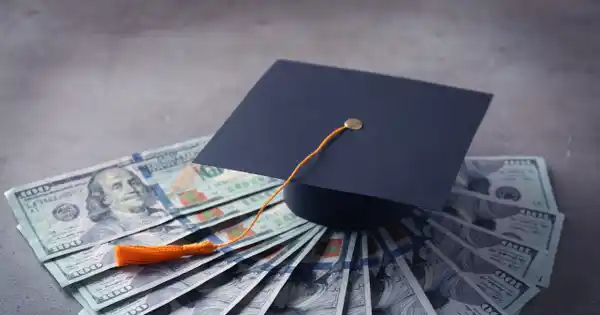 Graduation Cap With Cash