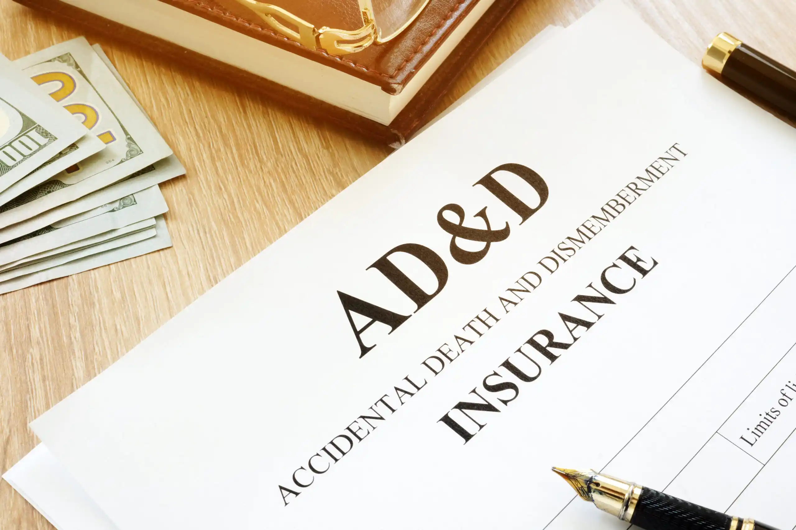 AD&D Insurance Paperwork