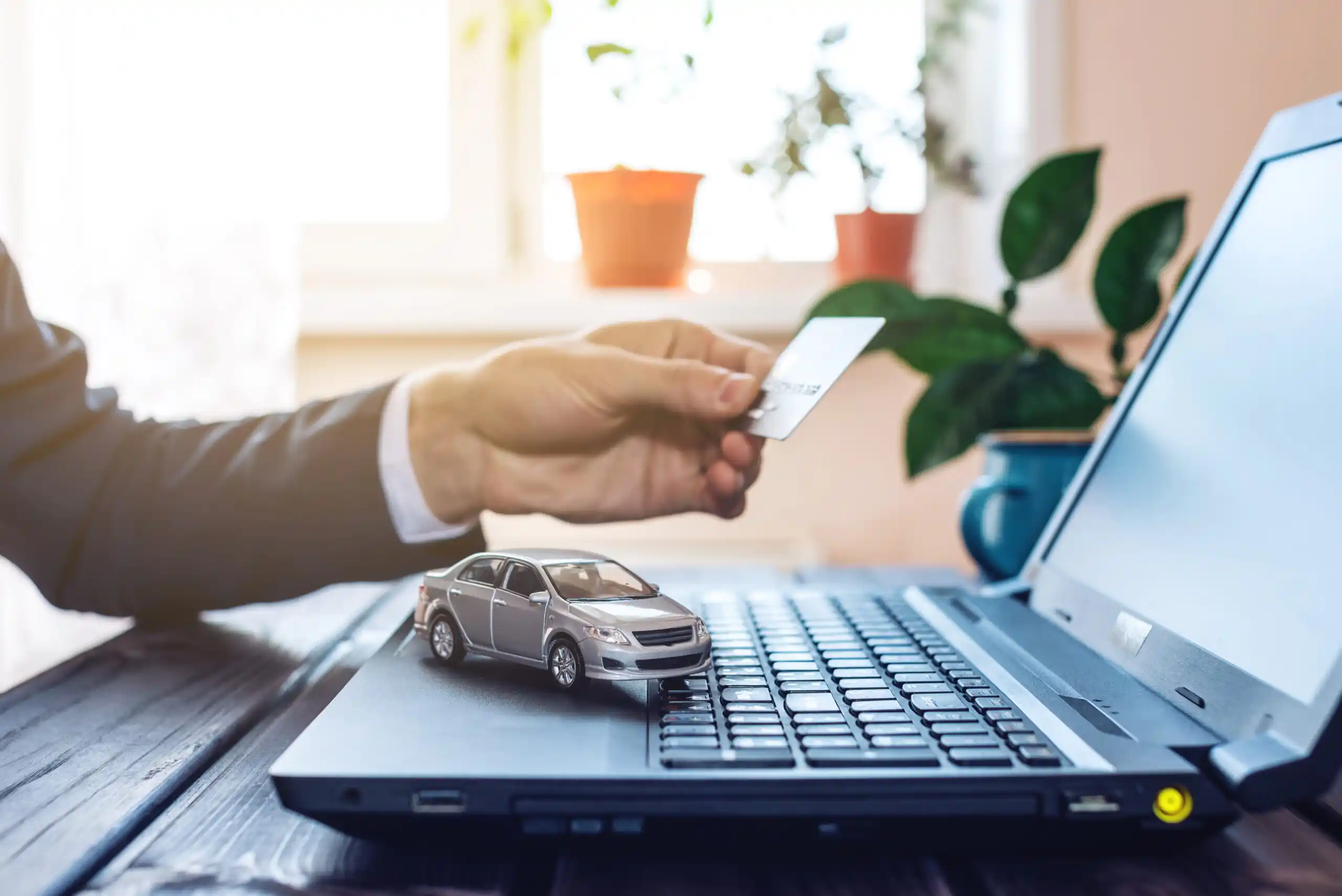 Man buying car online from another state